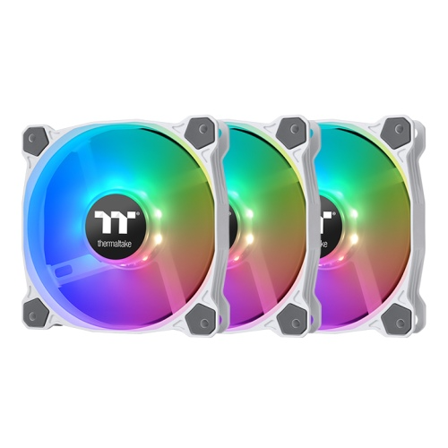 Thermaltake Pure 12 White ARGB Sync -3 Pack Fans-1.png