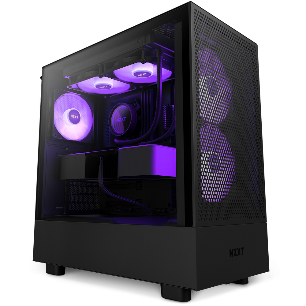 NZXT H5 Flow RGB Black (2023) Mtech