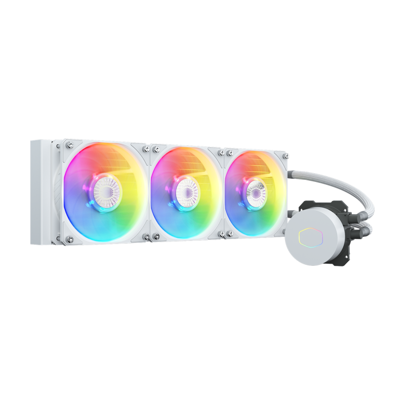 Cooler Master MasterLiquid ML360L ARGB v2 White1.png