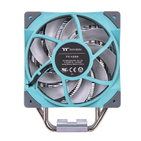 Thermaltake TOUGHAIR 510 Turquoise CPU Cooler4.png