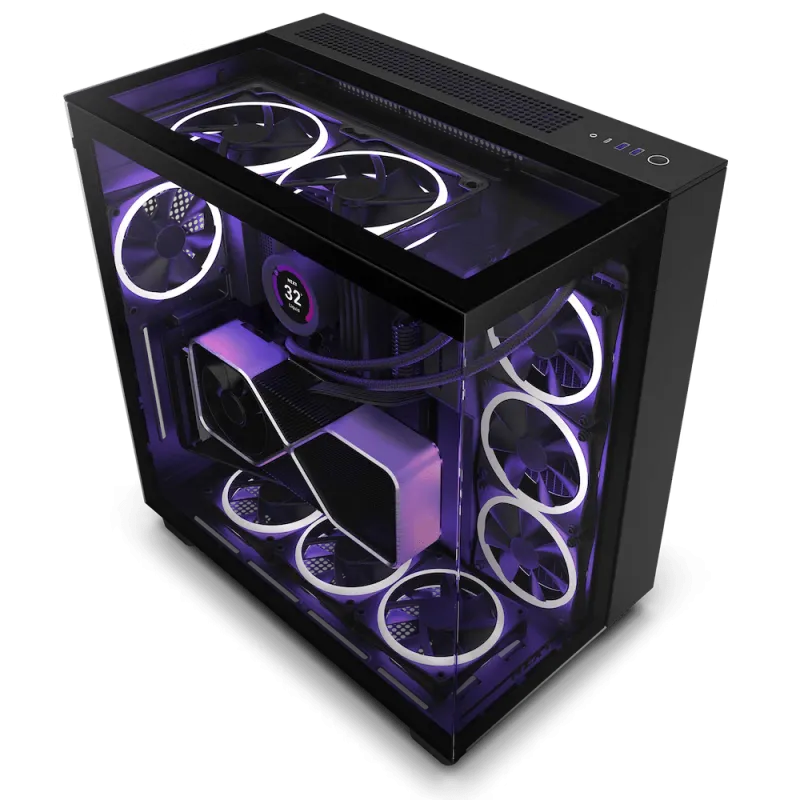NZXT H9 Elite Black | Mtech