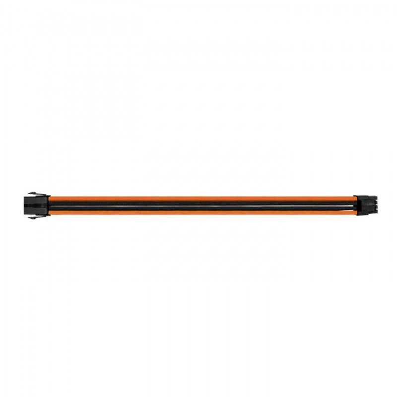 THERMALTAKE SLEEVED BLACK - ORANGE CABLE 5.png