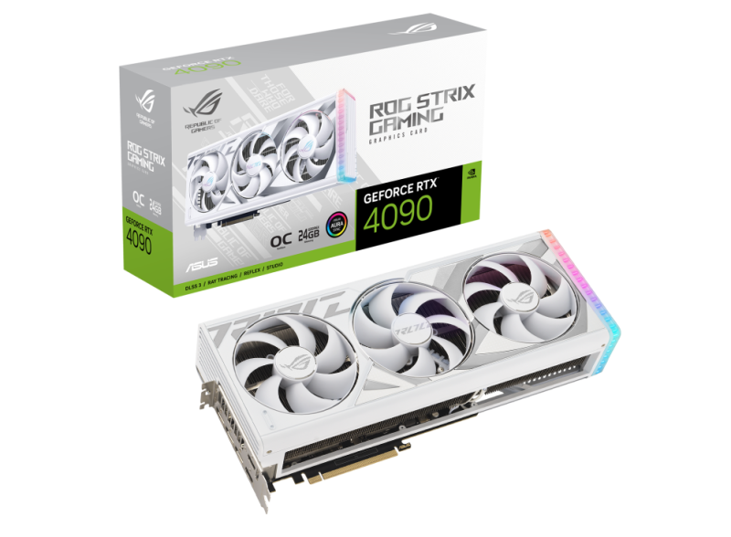 ASUS ROG Strix GeForce RTX 4090 24GB GDDR6X White Mtech