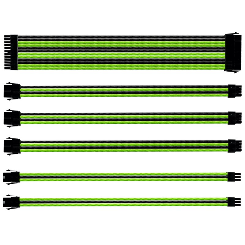 COOLER MASTER SLEEVED EXTENSION CABLE KIT-GREEN - BLACK 1.png